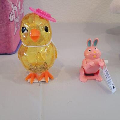 Lot 249: New Dress Up Easter Tote with Dress Up Tutu & Wings and Douglas Bunny