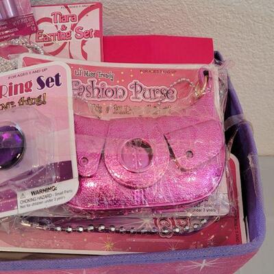 Lot 249: New Dress Up Easter Tote with Dress Up Tutu & Wings and Douglas Bunny