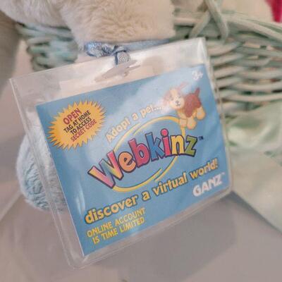 Lot 253: New Ganz Webkinz Bunny and Kids Fit Shoe (size Large) 