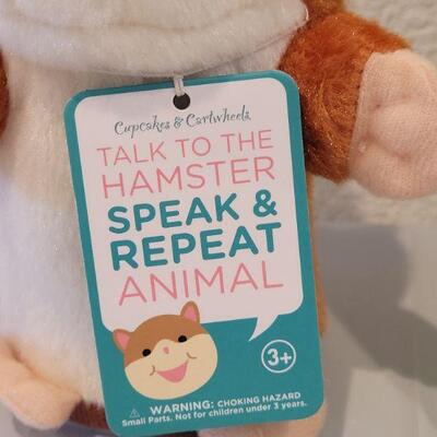 Lot 264: Hallmark Speak and Repeat Hamster and Dancing Hamster 