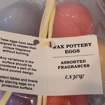 Lot 265: New Habersham Scented Wax Pottery Eggs