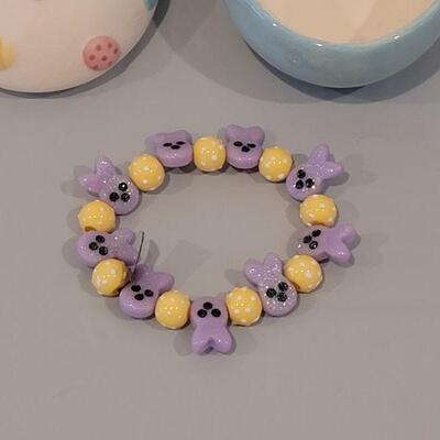Lot 273: Easter Egg Trinket Bac and Peeps Bracelet 