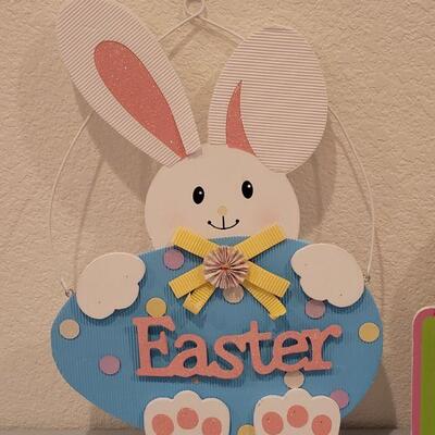 Lot 282: (2) Bunny Hanging Deco