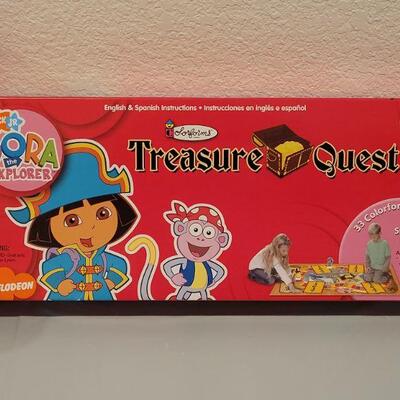 Lot 284: New Dora the Explorer Game, Disney Dough Kit and Douglas Bunny