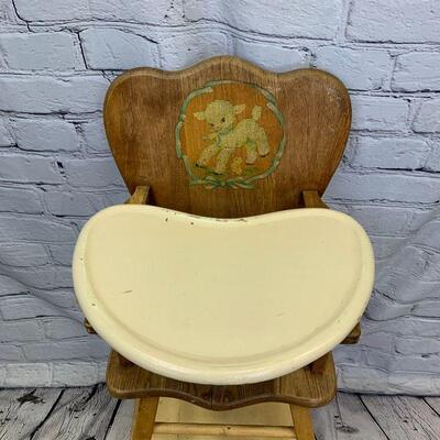#14 Vintage Baby High Chair