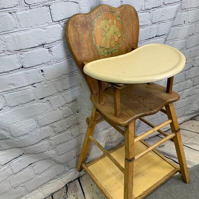 #14 Vintage Baby High Chair