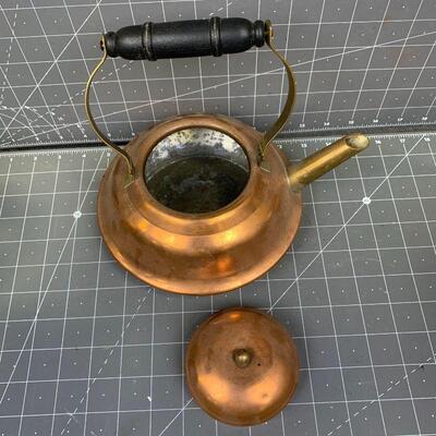 #18 Copper Tea Pot