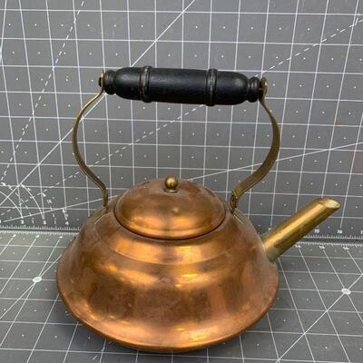 #18 Copper Tea Pot