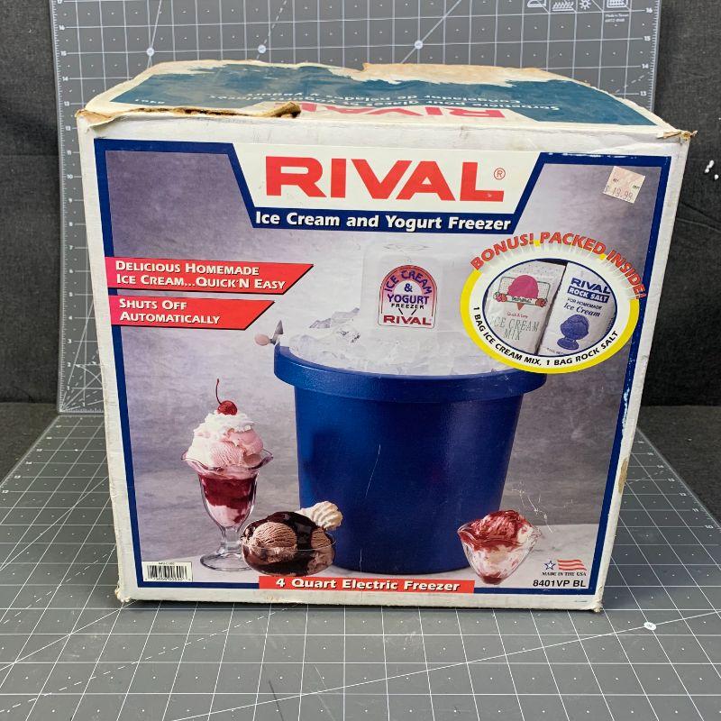 25 Rival Ice Cream & Yogurt Freezer
