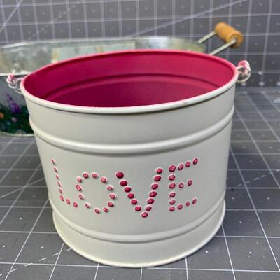 #60 Love/Flower Buckets