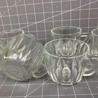 #121 Crystal Punch Glasses