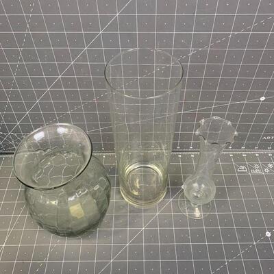 #131 Glass Vases