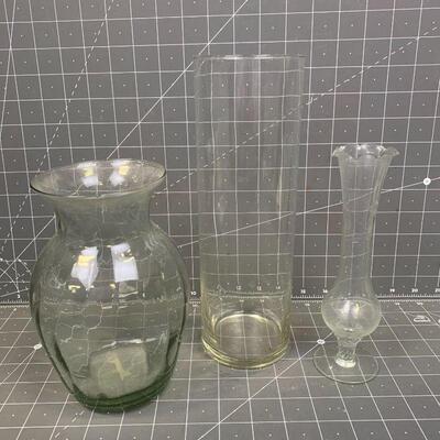 #131 Glass Vases