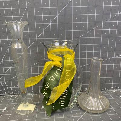 #134 Glass Vases