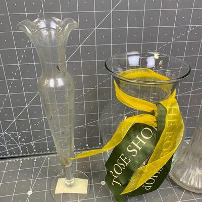 #134 Glass Vases