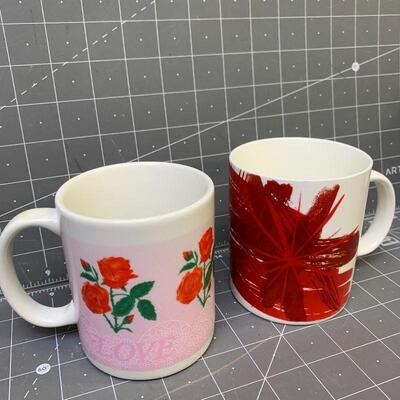 #198 Love/Rose & Starbucks Mug
