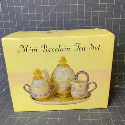 #241 Mini Porcelain Tea Set