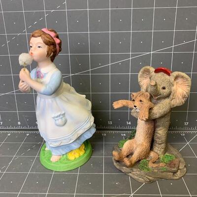 #247 Chubby Charmers & Avon 1982 Hand Painted Porcelain
