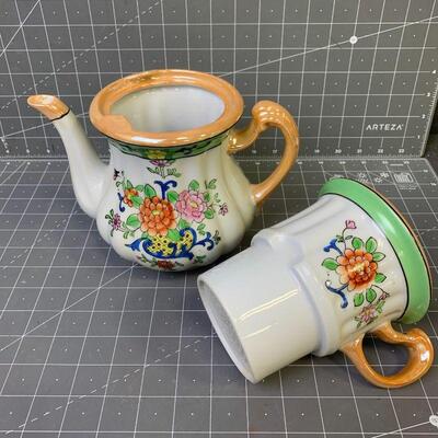 #256 Stacking Tea Pot