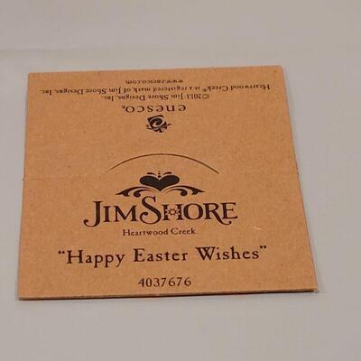 Lot 289: Jim Shores "Happy Easter Wishes" Bunny