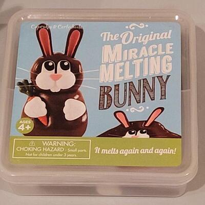 Lot 295: New (3) Lamb Magnets, Bunny Bowl, Cookie Cutters and Miracle Melting Bunny