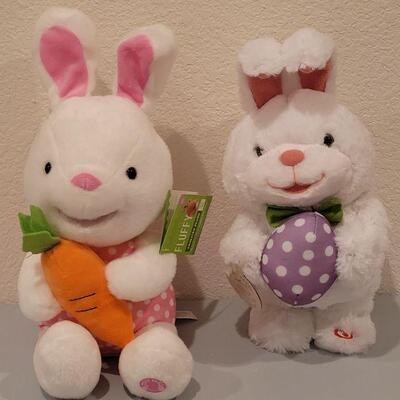 Lot 296: (2) Animated Bunnies 