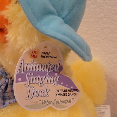Lot 299: New Animated Bunny & Duck