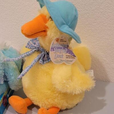 Lot 299: New Animated Bunny & Duck