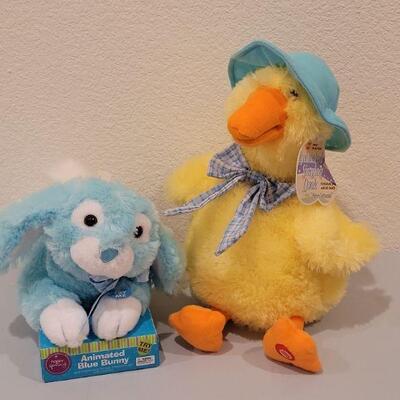 Lot 299: New Animated Bunny & Duck