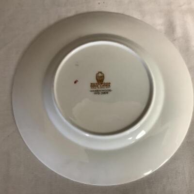2128 Wedgwood Wild Strawberry Serving Dish and Charnwood Plate