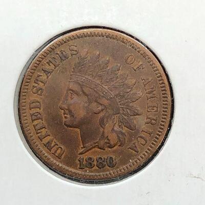 Lot 6 - 1880 Indian Head Penny
