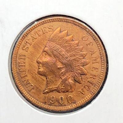 Lot 9 - 1900 Indian Head Penny