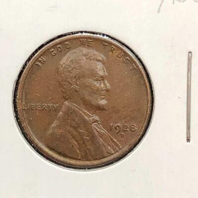 Lot 26 - 1928 D Lincoln Wheat Penny