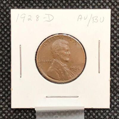 Lot 26 - 1928 D Lincoln Wheat Penny