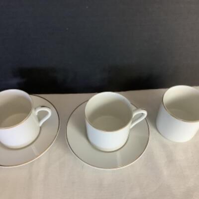 2129 Tiffany & Co. Demitasse Cup and Saucer Sets