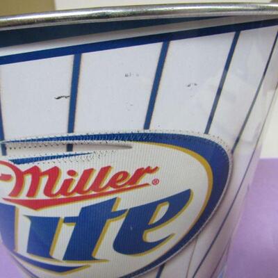 Miller Lite Milwaukee Brewers Ice Bucket 