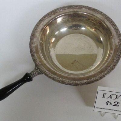 Old Silver Plate Serving Pan