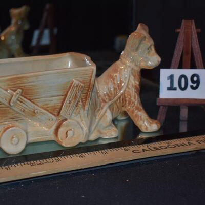 1950 Dog with Cart 