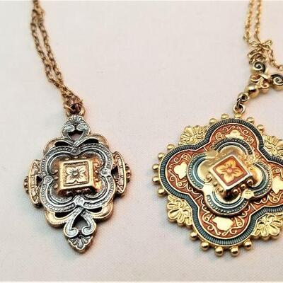 Lot #16  Two 1928 Brand Necklaces