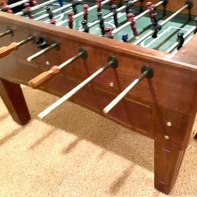 High Quality Mahogany Harvard Foosball Table