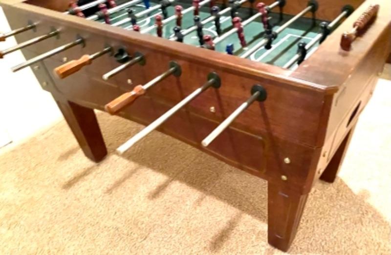 High Quality Mahogany Harvard Foosball Table