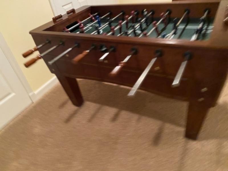 High Quality Mahogany Harvard Foosball Table