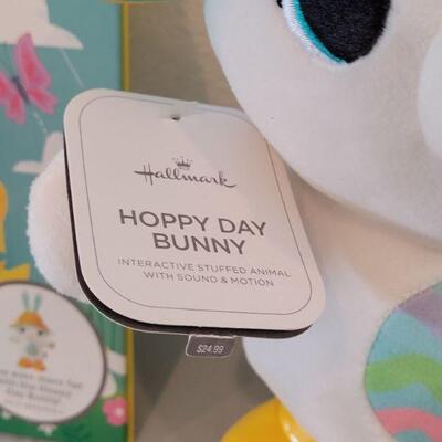 Lot 302: Hallmark Happy Day Bunny and Interactive Active Book