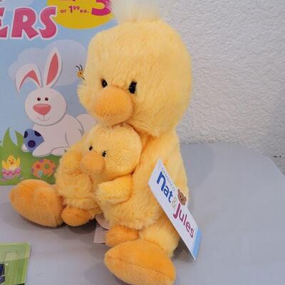 Lot 329: New Easter Bunny Basket filled with Goodies 