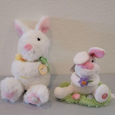 Lot 338: (2) New Animated Hallmark Bunnies 