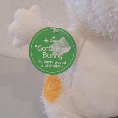 Lot 341: (2) New Animated Hallmark Bunnies 