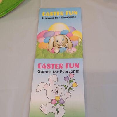 Lot 347: New Hallmark Felt Easter Basket, Animated Bunny, Sprout Talking Bug, Bubble and Activity Pads
