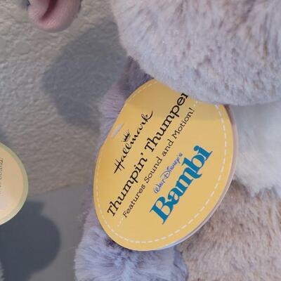 Lot 351: New Animated Hallmark Bunny and Animated Thumper 