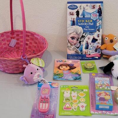 Lot 365: New Easter Basket filled with Goodies 
