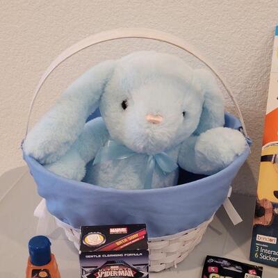 Lot 389: New Easter Basket filled with Goodies 